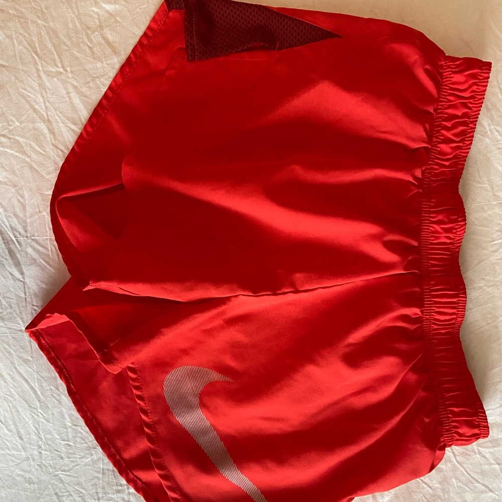 Nike Orange Running Shorts